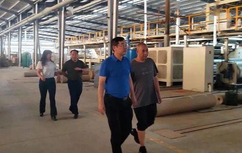 楊建敏到峨山縣雄豐紙制品廠走訪調研
